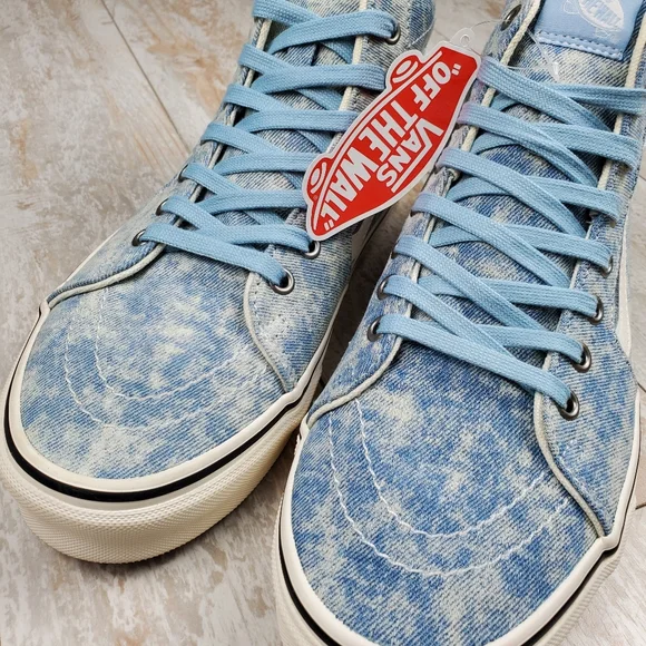 Vans SK8-Hi Tapered Denim Destroy - Picture 2 of 10